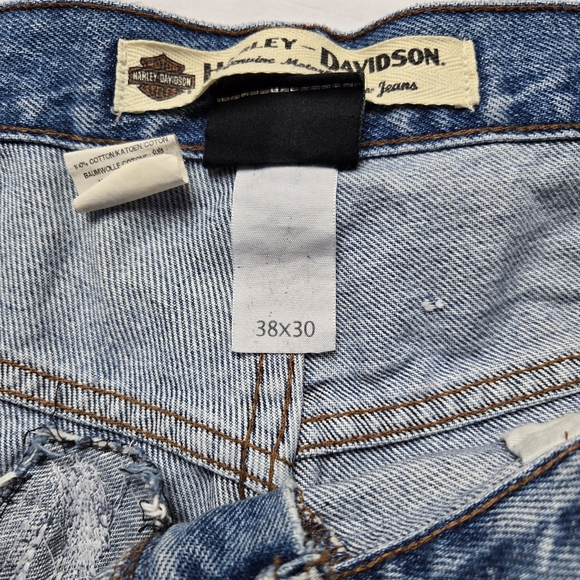 Harley‎ Davidson Motorcycle Jeans - Men's Size 38x30 - Picture 9 of 12